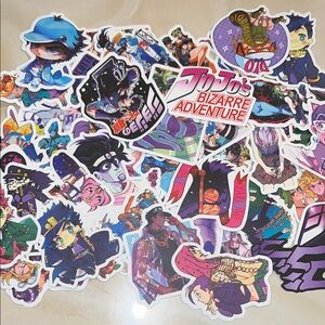 NIB 50pc JoJo’s Bizarre Adventure Anime Stickers